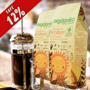 2 Pack Breakfast Organic Coffee - Coarse Ground