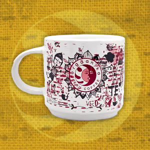 Andean Fire Coffee Mug - Special Collection Orgäanika® Coffee Art